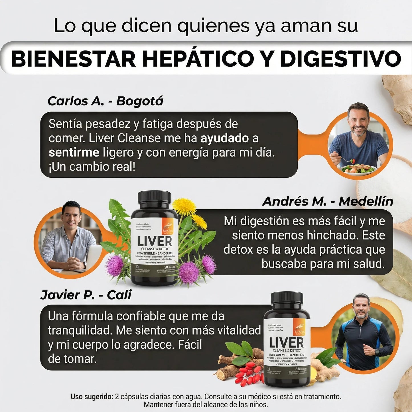 Liver Cleanse Detox™ - 70 cápsulas - Adiós al Cansancio, la Hinchazón
