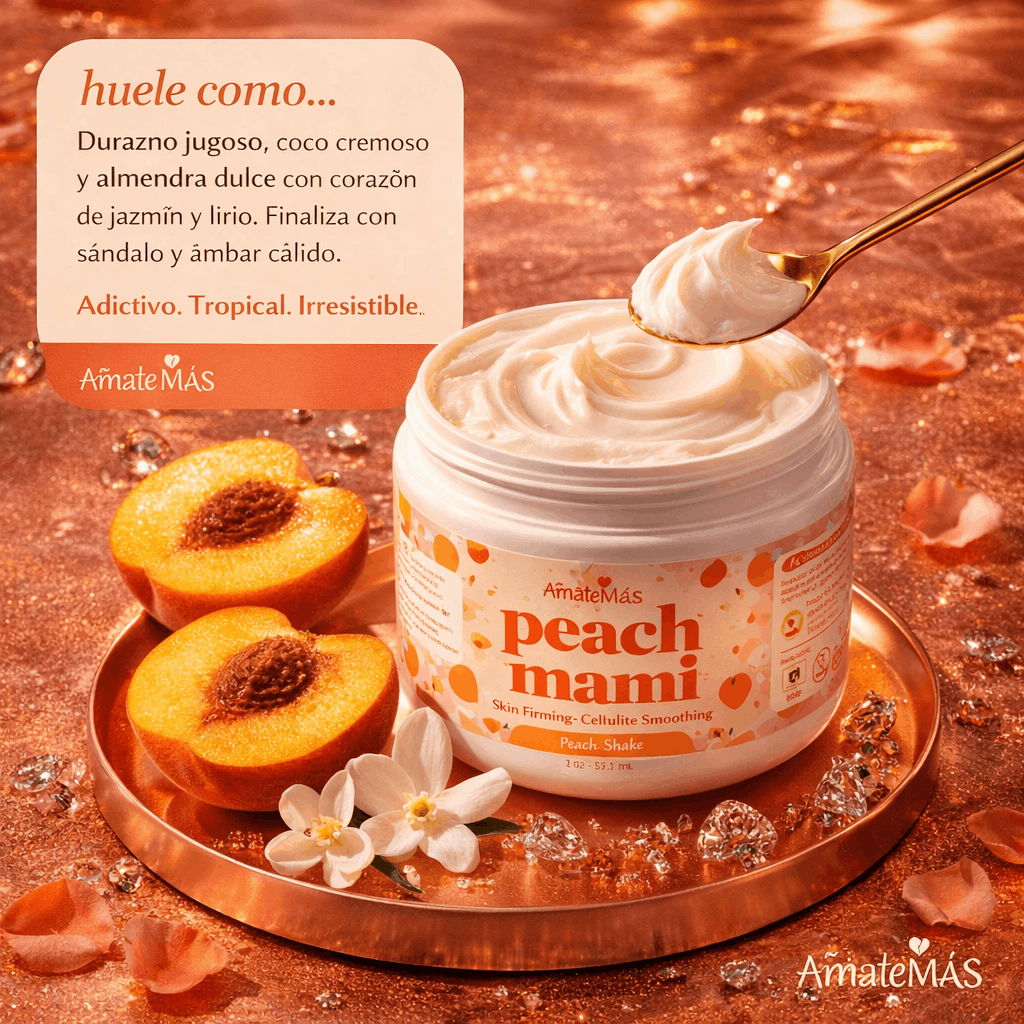 Peach Mami™ — La Crema que Reafirma, Elimina la Celulitis