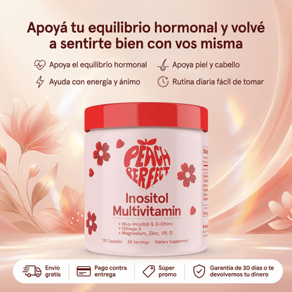 PEACH PERFECT INOSITOL MULITIVITAMIN
