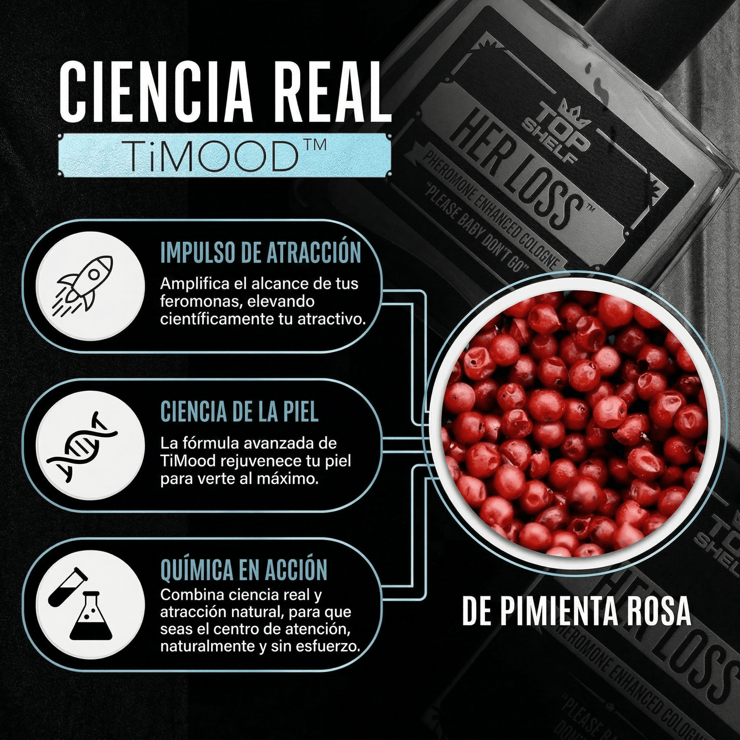 Her Loss – Fragancia con feromonas para Hombres