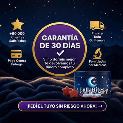 LullaBites® - Gomitas Naturales Para Dormir