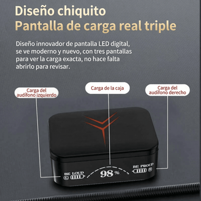 Audífonos M88 Plus – Más potencia, más estilo