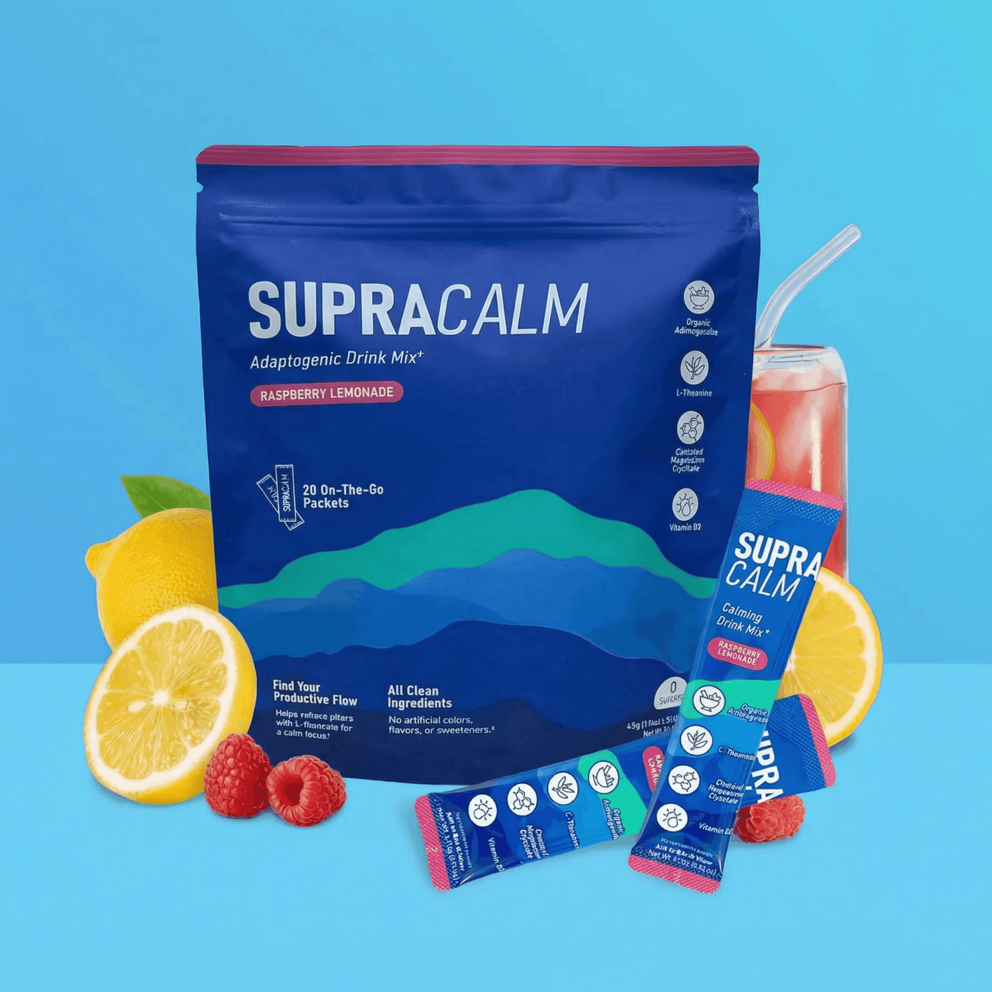 SupraCalm – Mezcla Calmante Natural (20 Sobres)