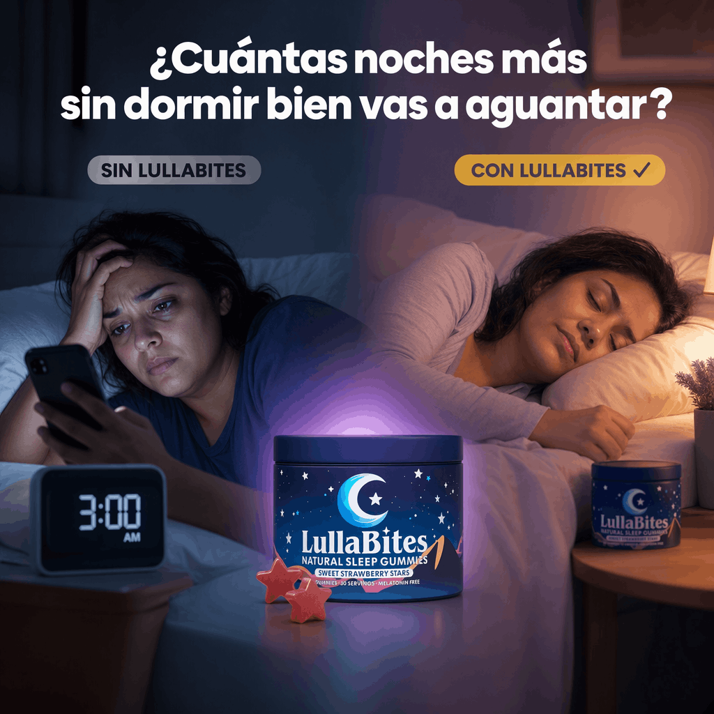 LullaBites® - Gomitas Naturales Para Dormir